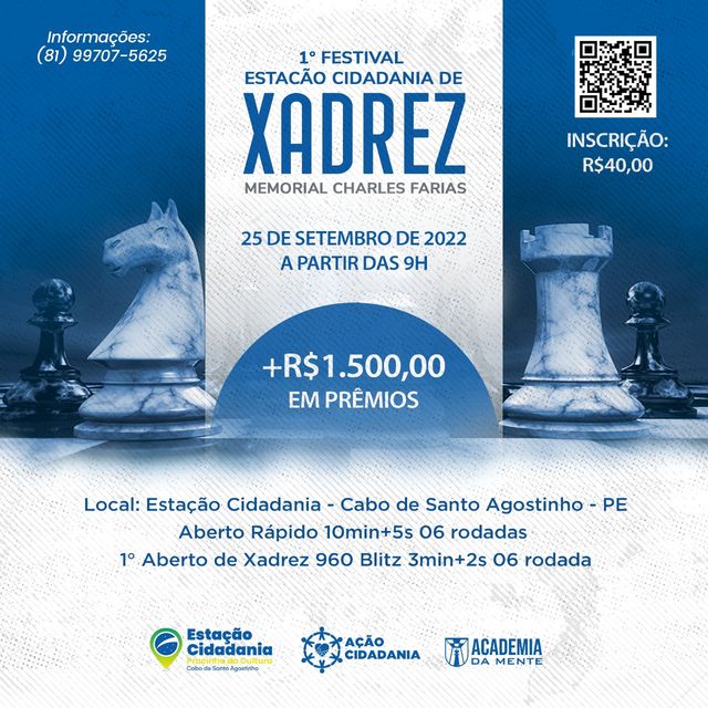 Federação Paraibana de Xadrez: Concurso de Frases sobre Xadrez